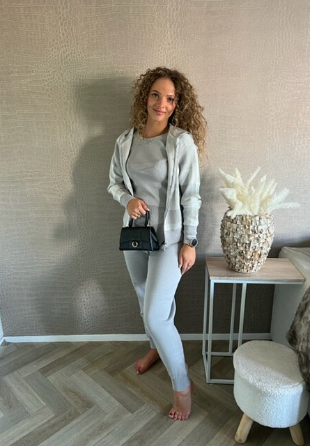 Cubes three piece set gray