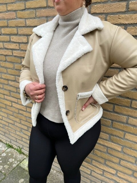 Lammy jacket creme
