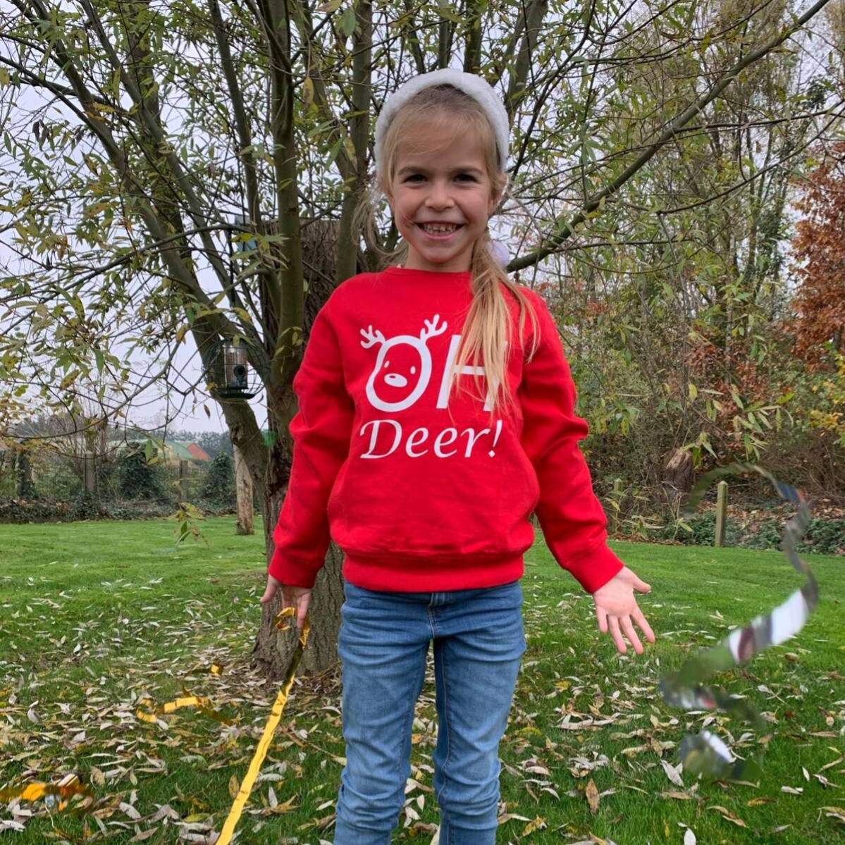 OH DEER! Kerstsweater Kids