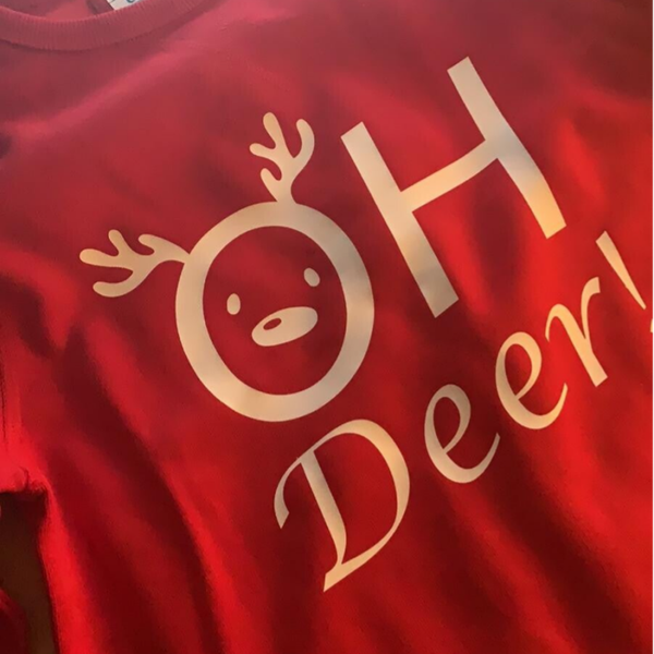 OH DEER! Kerstsweater Unisex