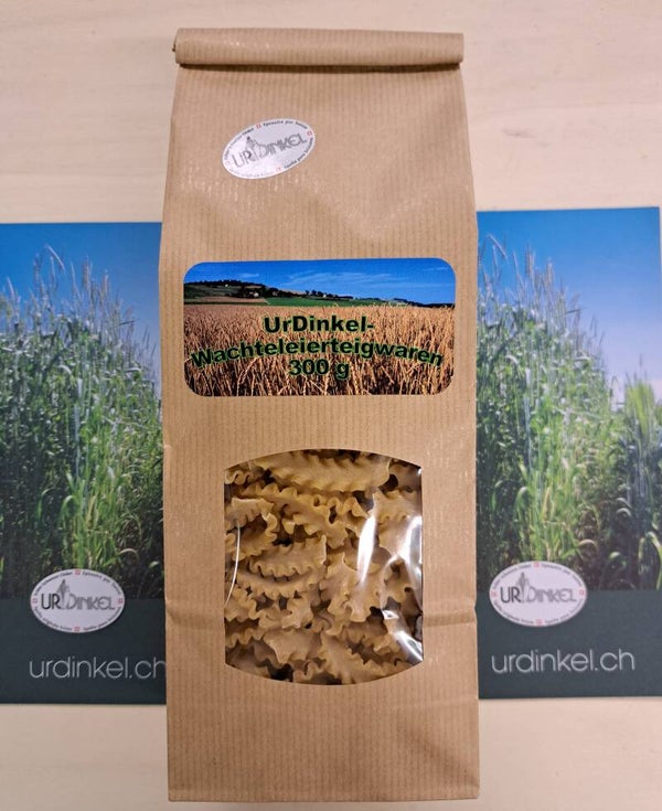 UrDinkel-Wachteleierteigwaren Mafaldine 300 g