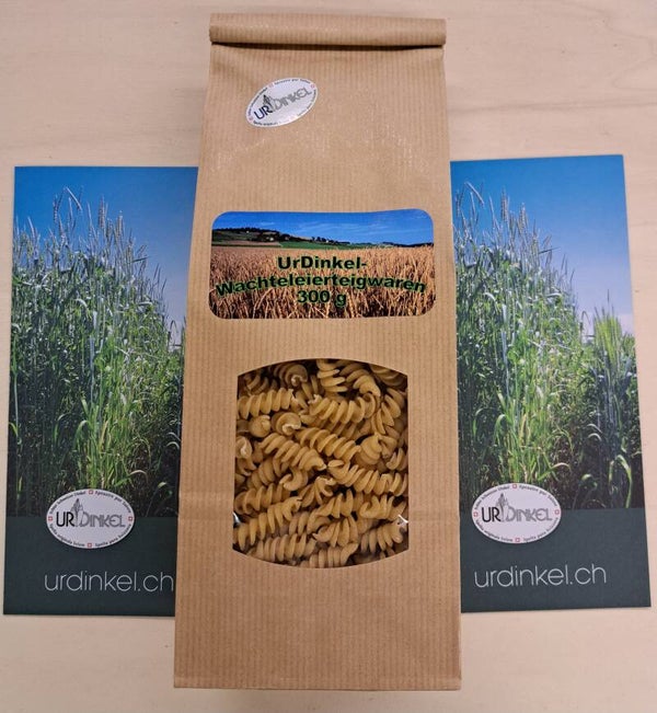 UrDinkel-Wachteleierteigwaren Fusilli  300 g