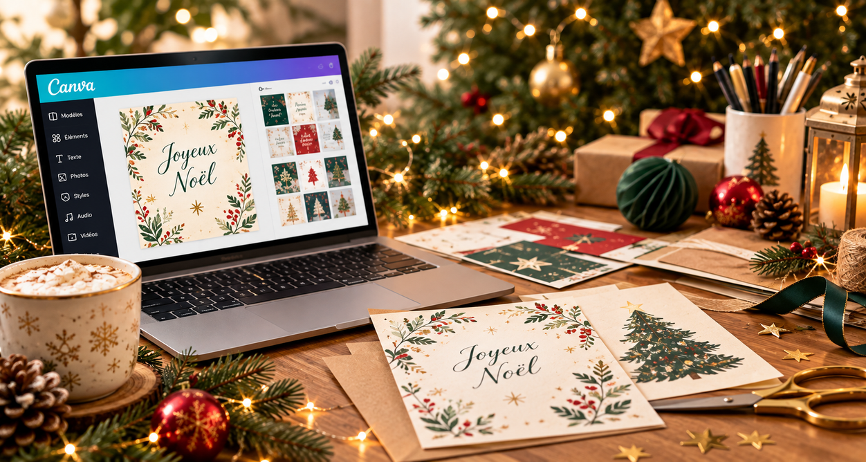 Atelier créatif de Noël avec Canva