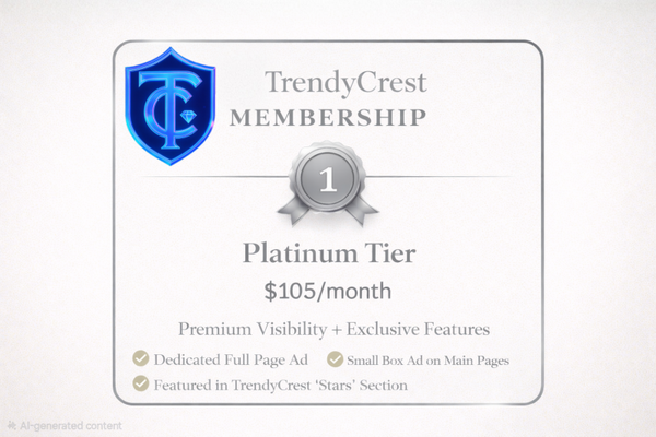TrendyCrest Membership 🏆 Platinum Tier