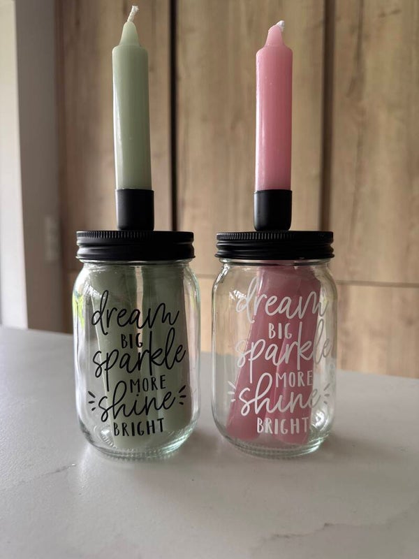pot met kaarsjes -sparkle