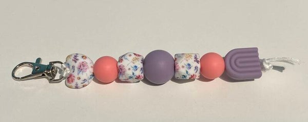 SLEUTELHANGER paars/roze