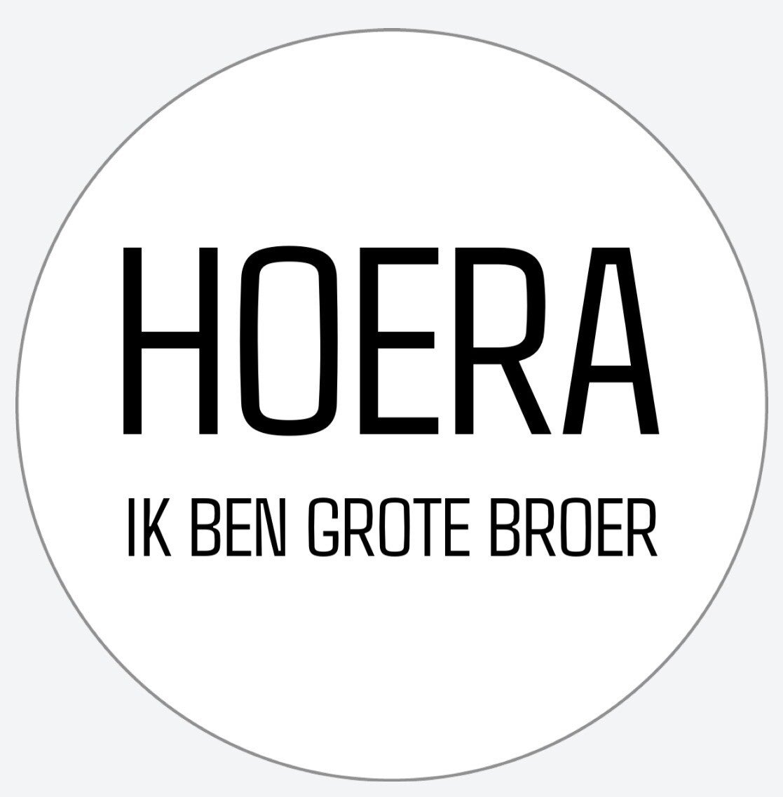 sticker - GROTE BROER