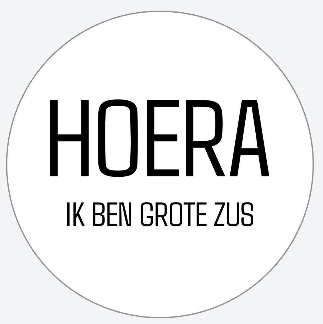 sticker - GROTE ZUS
