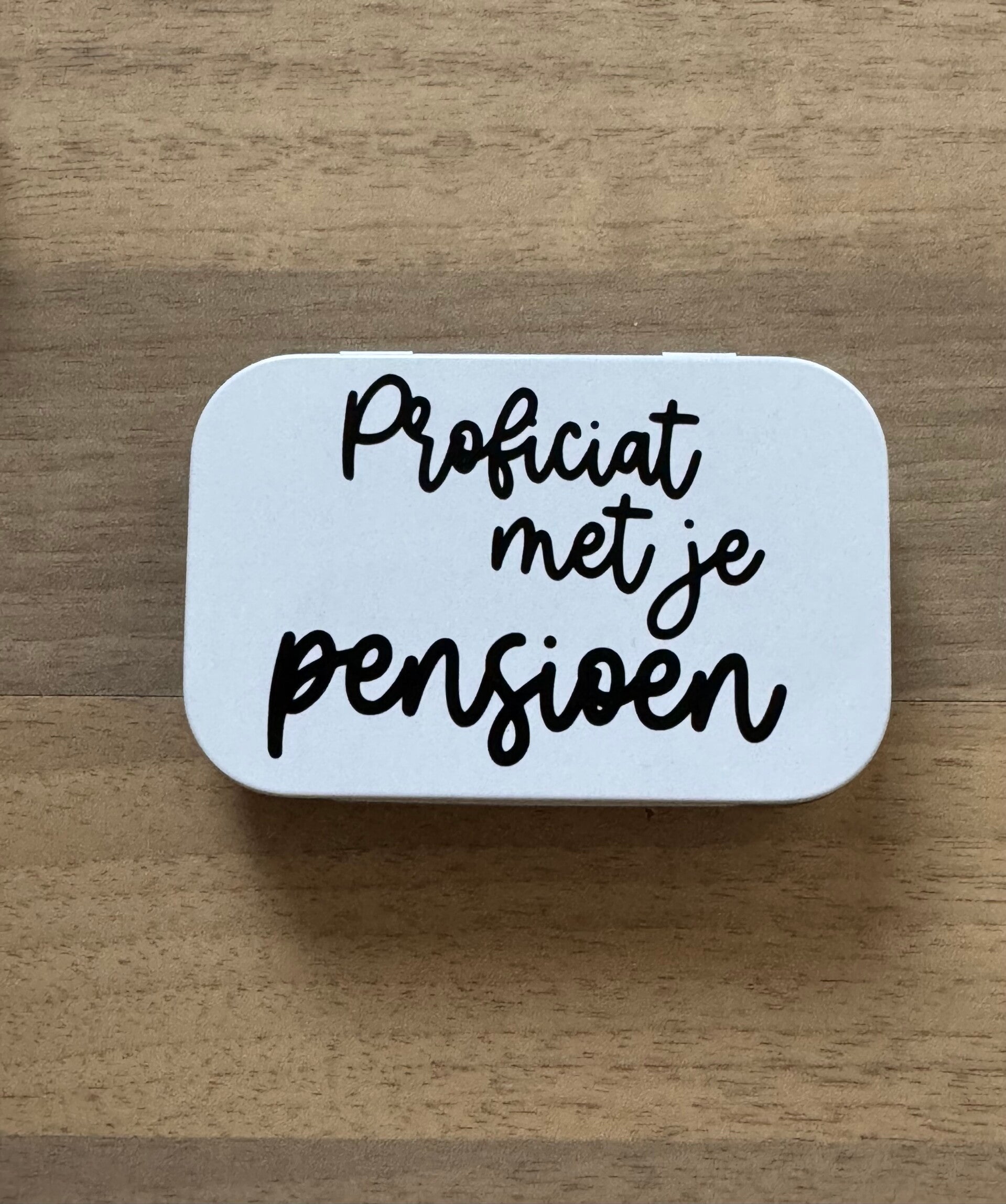 gelddoosje - pensioen