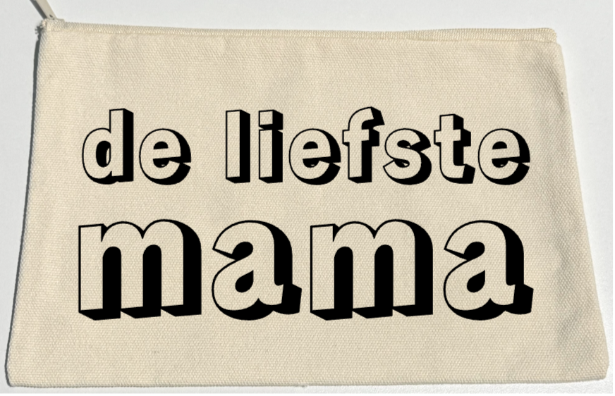 KNUTSELPAKKET RITSZAKJE - de liefste mama