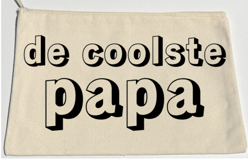 KNUTSELPAKKET RITSZAKJE - de liefste  papa