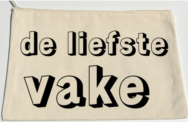 KNUTSELPAKKET RITSZAKJE - de liefste vake