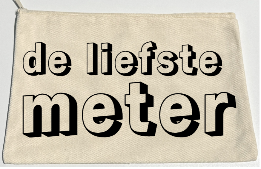 KNUTSELPAKKET RITSZAKJE - de liefste meter