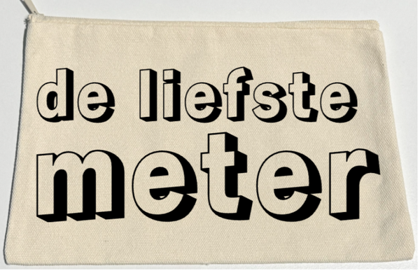 KNUTSELPAKKET RITSZAKJE - de liefste meter