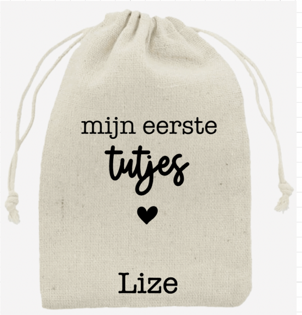 bewaarzak - MIJN EERSTE TUTJES