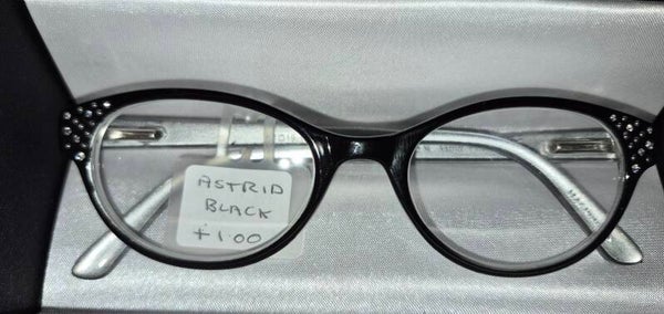 Astrid ladies Black diamante  Classic fashion