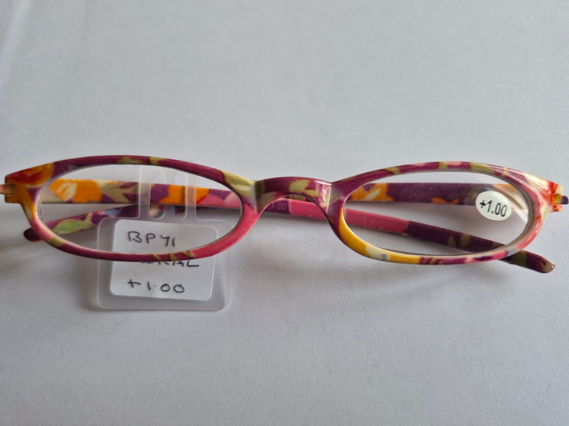BP71 +3.00 ladies floral fashion Reading Glasses
