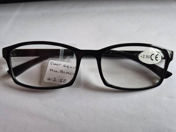 Squire +2.50 Gents Classic ..All Black