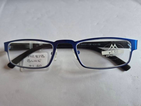 Mr87b +1.50 Fashionable blue steel rim