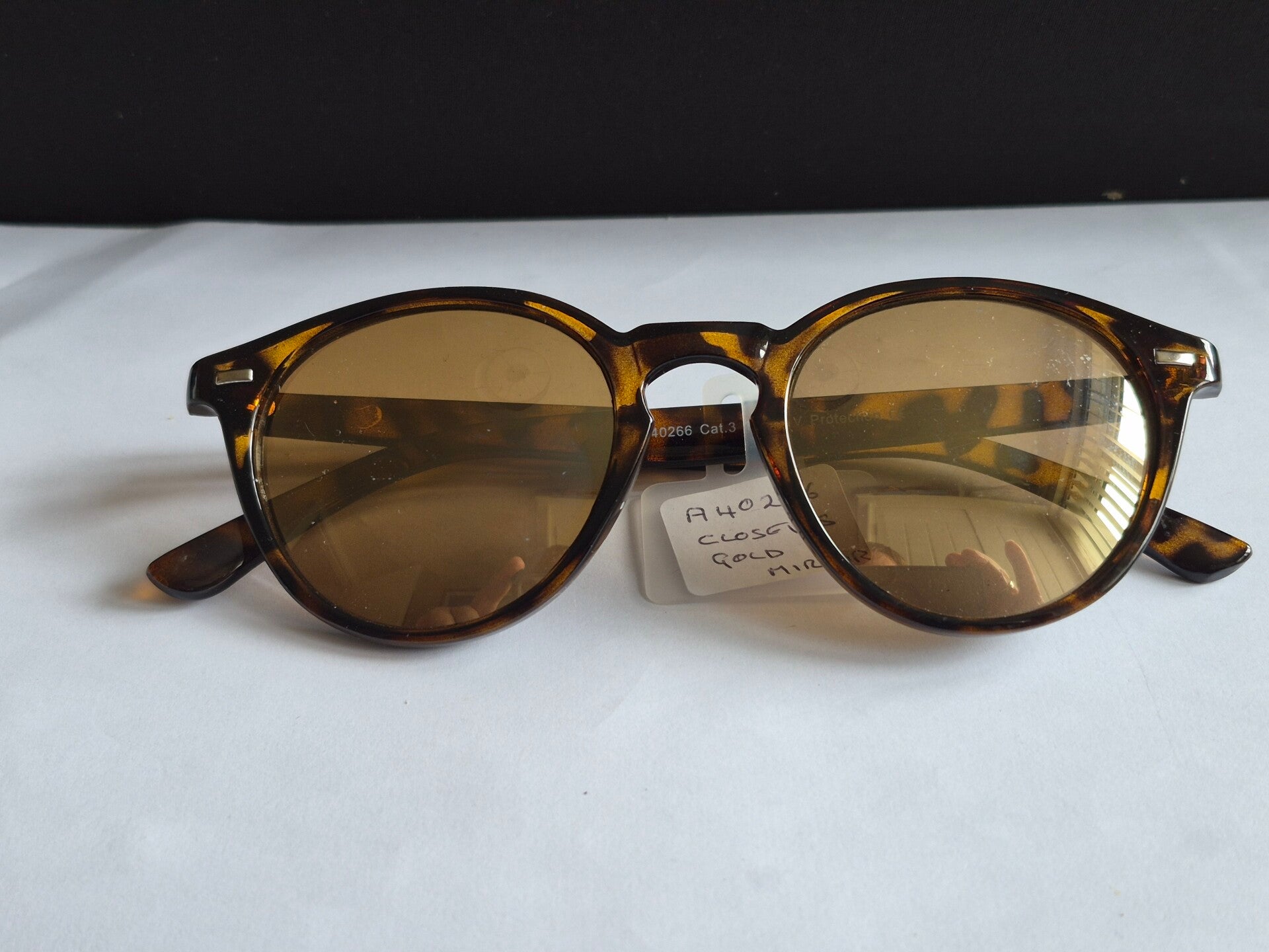 Closevision Sunglasses Tortoise with semi-mirror