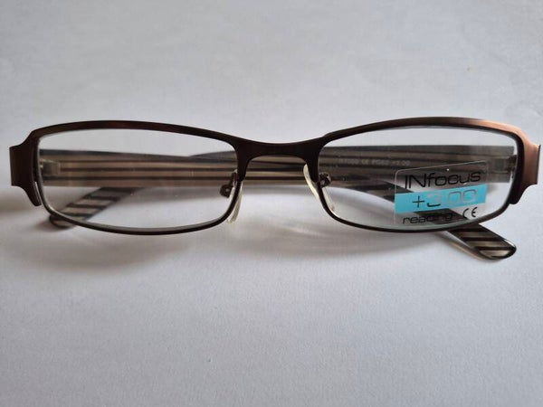 R1005 Ladies steel +3.00 Reading Glasses