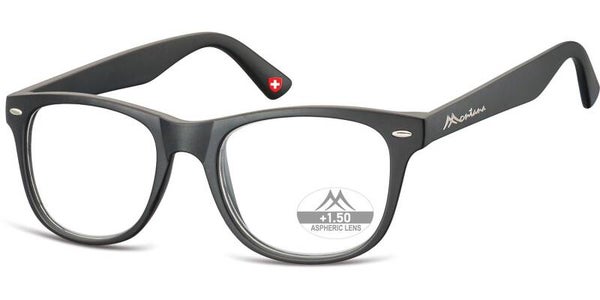 Mr67 +3.50 Black Gents Reading Glasses