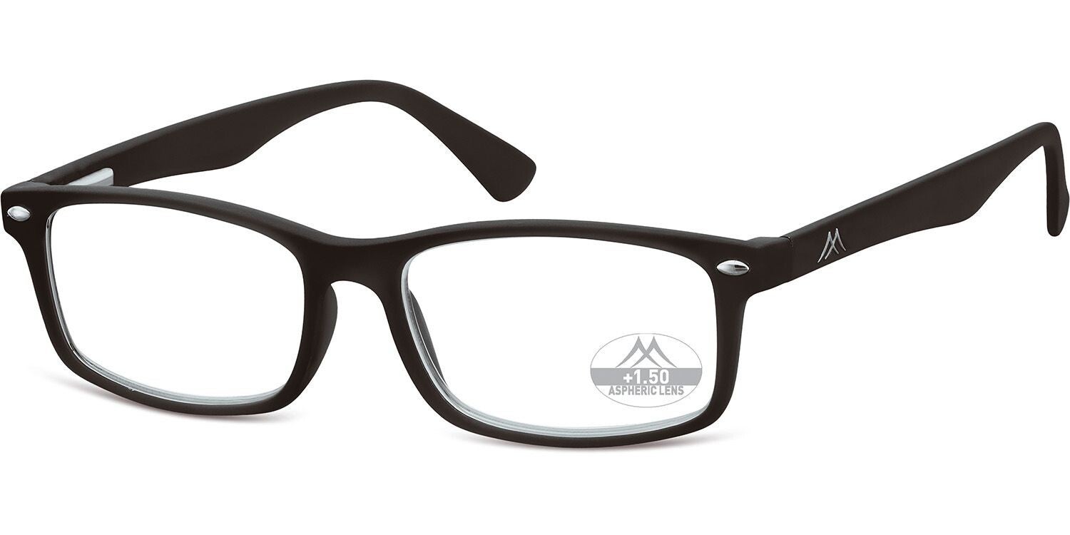 Mr83 Ladies or Gents +1.00 Black  Reading Glasses