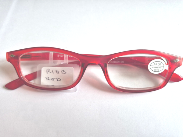 R18b +2.00 Ladies Red Reading Glasses