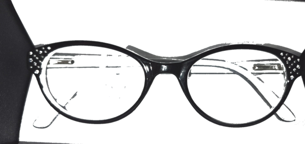 Astrid ladies +1.00 Black  Reading Glasses