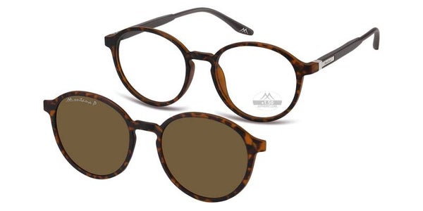 Closevision MRC4a : +2.50 : Ladies : Reading Glasses with Polarised Sun Clip-on.