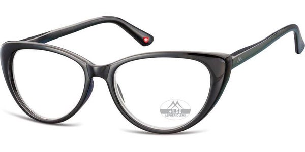 Closevision * : MR64 : +1.50 :  Ladies  : Black : Reading Glasses