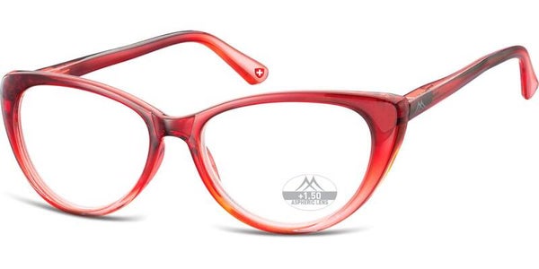 MR64B Ladies Red  Reading Glasses