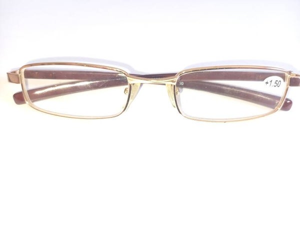 Closevision : OR49d  Gold : +1.50 : Ladies & Gents Reading Glasses