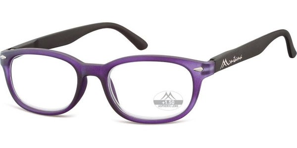 Closevision*MR70d : Swiss design purple Fashion Reading Glasses.