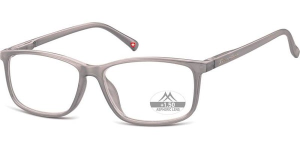 Mr62a Ladies +2.50 Grey Reading Glasses