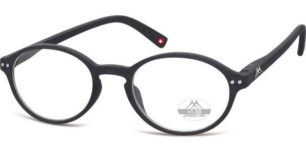 MR74 Ladies Black +2.50 Reading Glasses