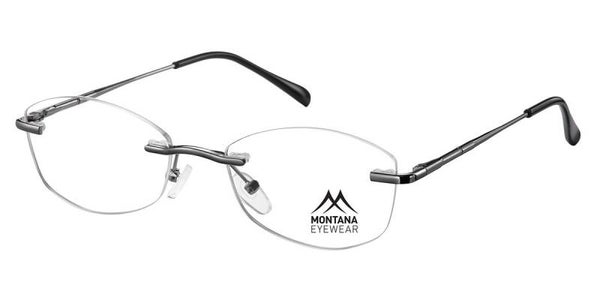 Closevision MM569A Gunmetal Prescription Rimless Selection