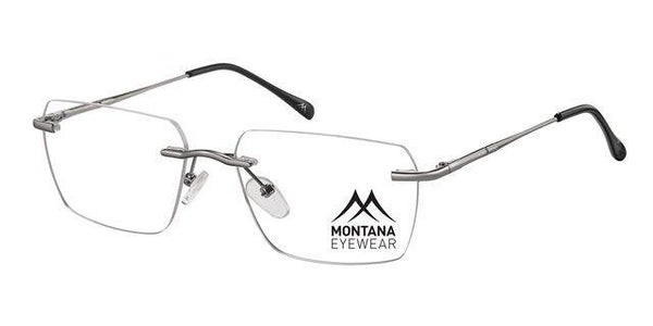 Closevision MM571A  Shiny Gunmetal Prescription Rimless Selection