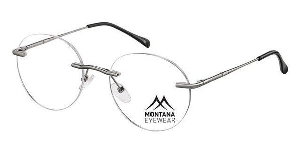 Closevision MM572A Shiny Gunmetal Prescription Rimless Selection