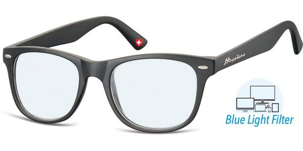 BLF67 Gents fashionable blue light filter reading glasses.