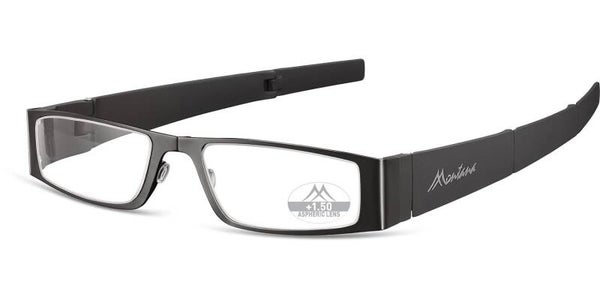 MR26 +1.50 Ladies & Gents Black  Reading Glasses