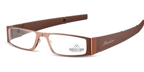 MR26 +3.00 Ladies & Gents coffee folding  Reading Glasses