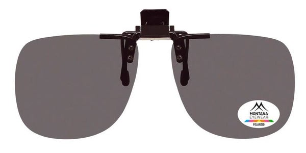 1969a Grey Polarised Clip-on Sungasses