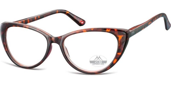 Mr64b +1.00 Tortoise ladies fashion Reading Glasses