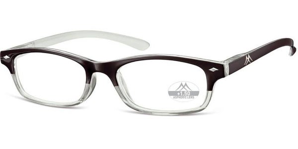 Mlr20 +1.00 Black & White classic shaped Readers