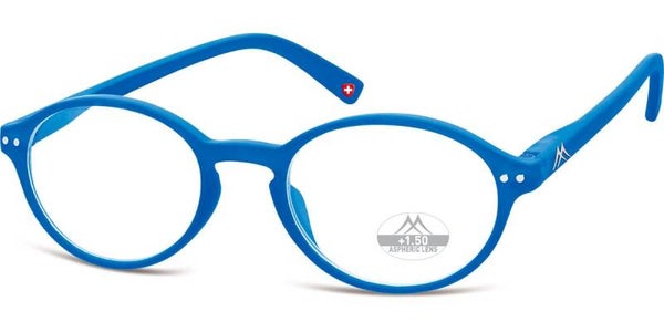 Mr74e +1.00 Blue oval Fashion Reading Glasses