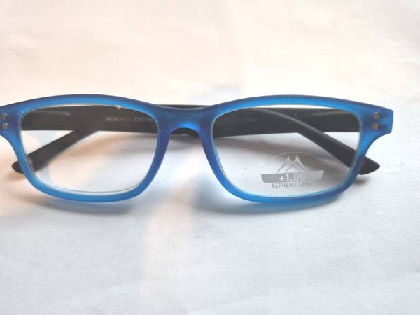 Mr97E +1.00 Blue/Black  Reading Glasses