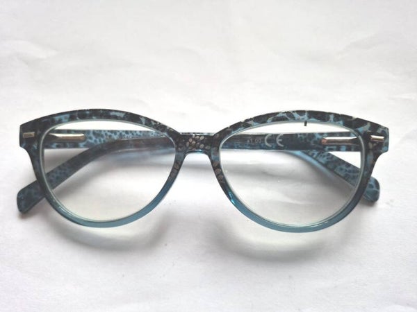 TG1016 +1.00 Ladies Teal  Reading Glasses