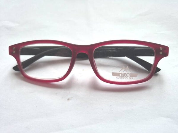 Mr97c +1.00 Red/Black  Reading Glasses