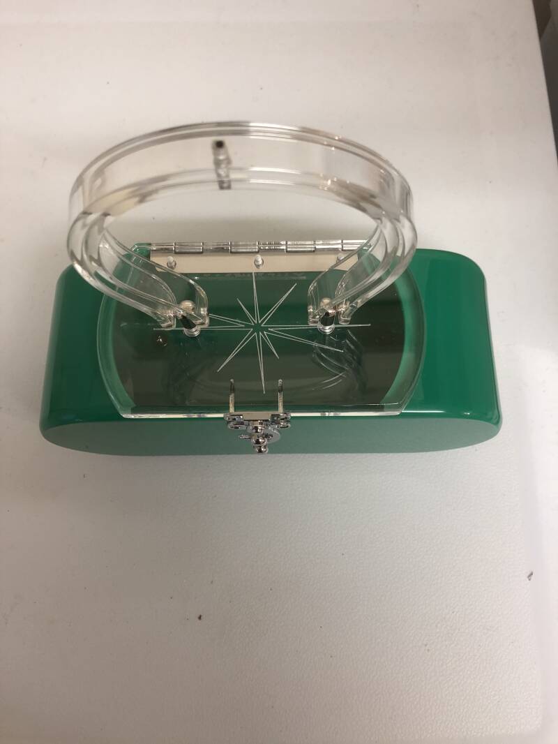 Engraved Atomic starburst